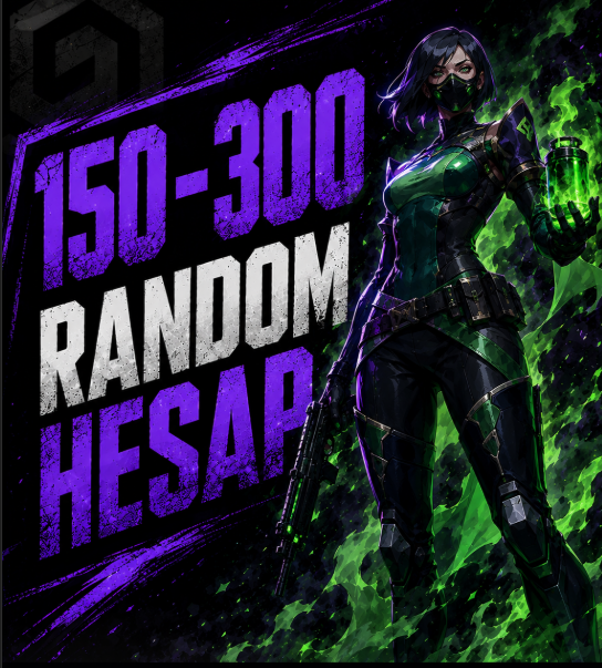 TR - Valorant 150-300 Random Hesap
